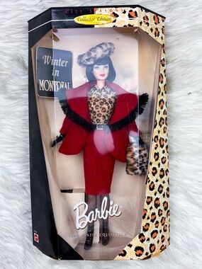 Barbie 1999 Winter in Montreal City Seasons Collector Edition Mattel Vintage NEW